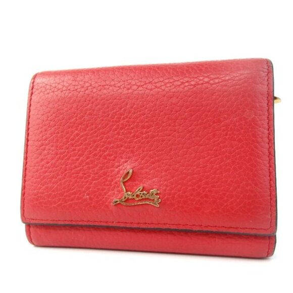 Authentic Christian Louboutin wallet leather [Used]